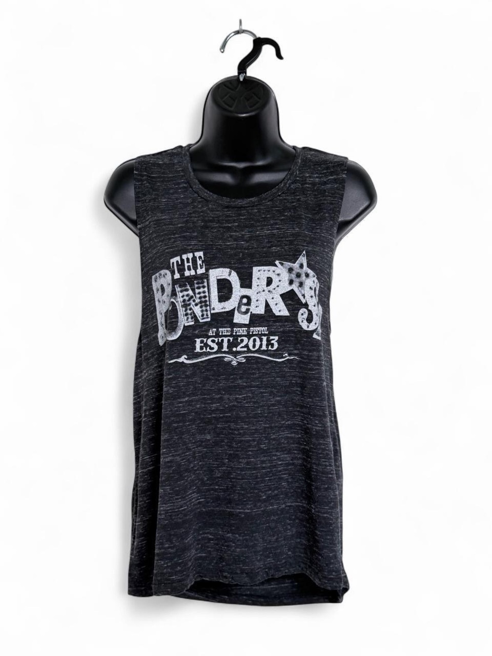 M The Ponderosa at The Pink Pistol Graphic Muscle Tank Miranda Lambert Souvenier